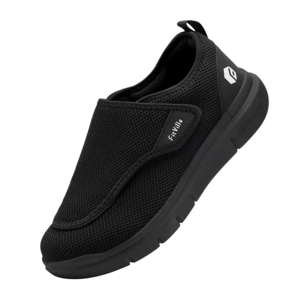 FitVille EasyTop Wings V2  Extra Wide Diabetic and Sport Recovery Shoes 10.5
